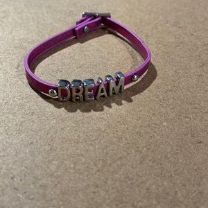 Slim Dream Worded Bracelet